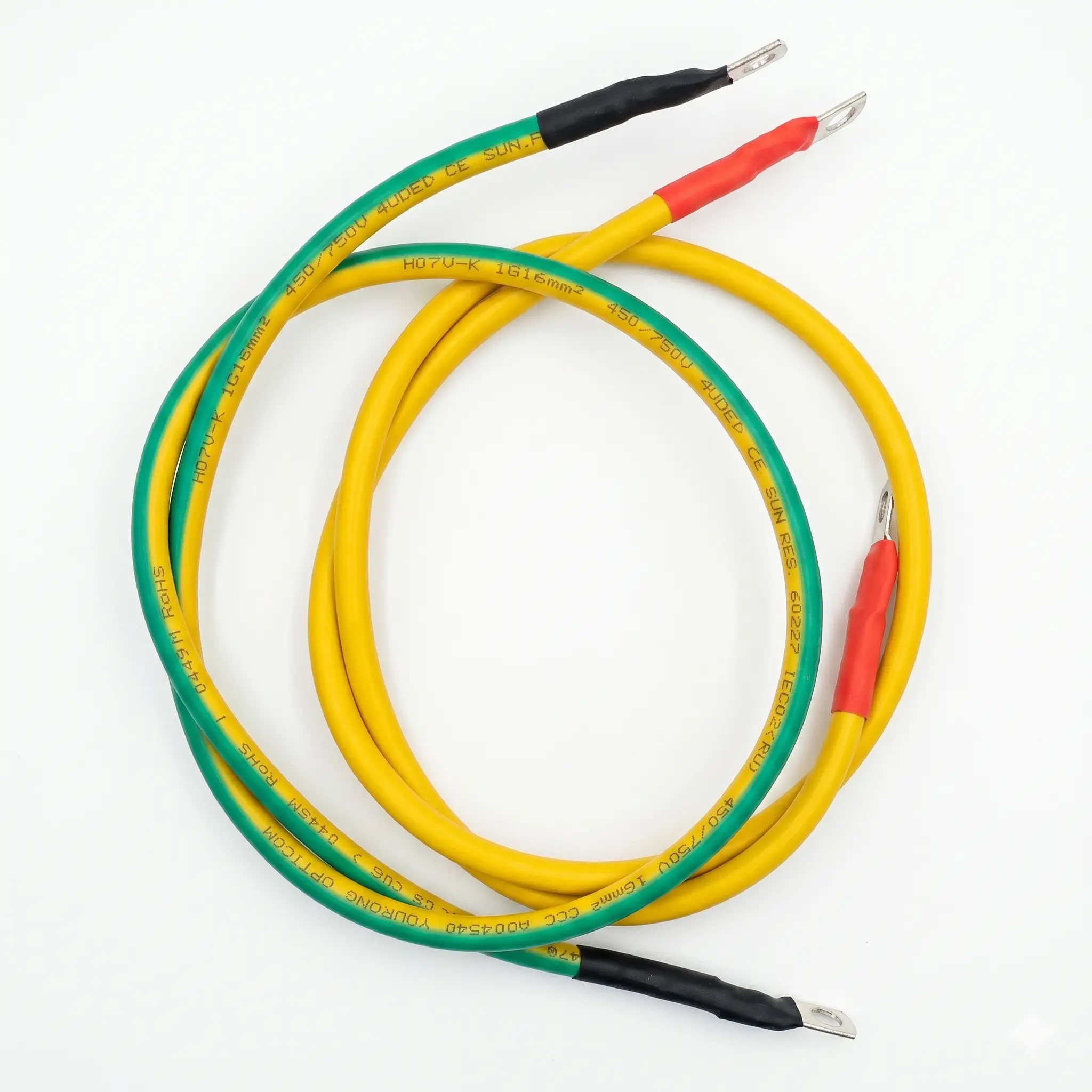 LUX 16mm² Flexible Copper Inverter Cable - 1m Pair