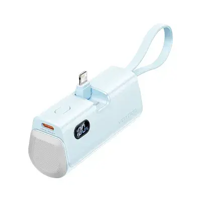 VENTION FHRL0 LED Display 4800mAh Power Bank - Blue