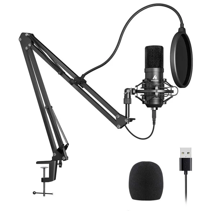 MAONO AU-A04 USB Microphone Combo Setup