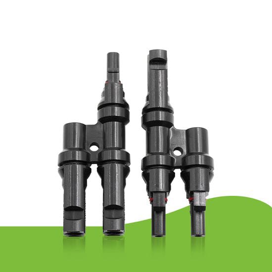Waterproof T2 Branch Connector 30A IP67 Photovoltaic MC4 Connector (1 Pair)