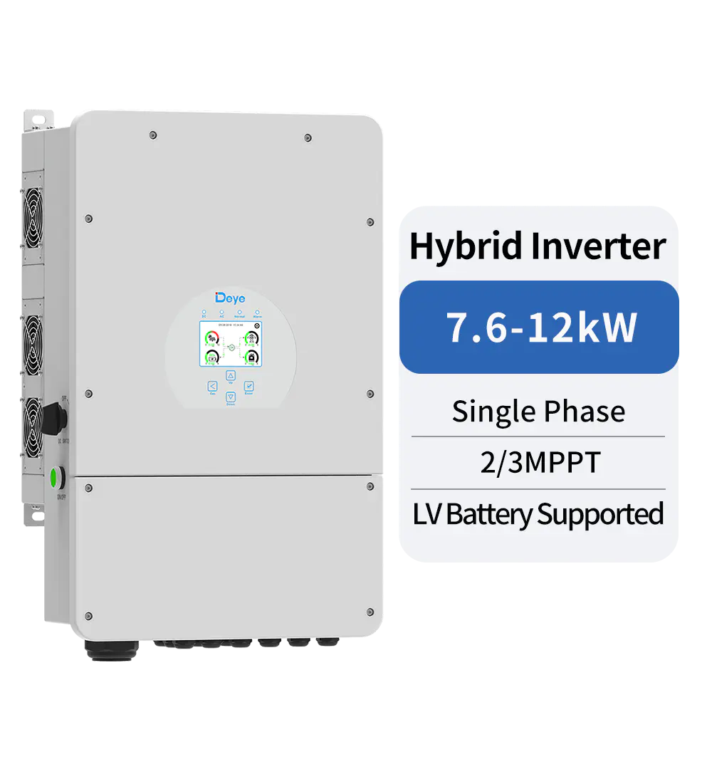 Deye 12KW Single Phase Hybrid Inverter | SUN-12K-SG02LP1-EU-AM3-P