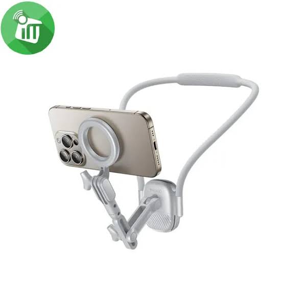 YESIDO C332 Neckband Bracket Anti Shake Foldable Magnetic Stand for Smartphone Action Camera