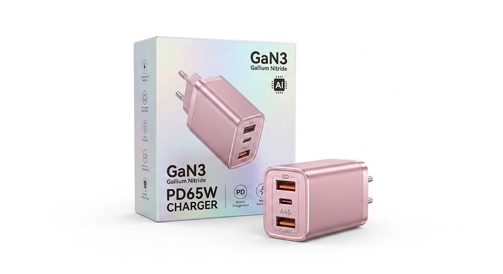 ACEFAST 65W GaN3 transparent charger