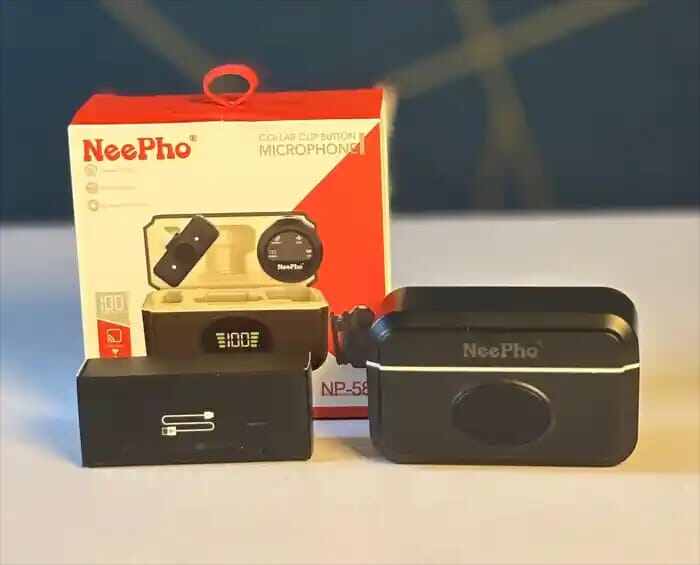 NeePho NP-58 Wireless Clip-On Microphone for Type-C Device