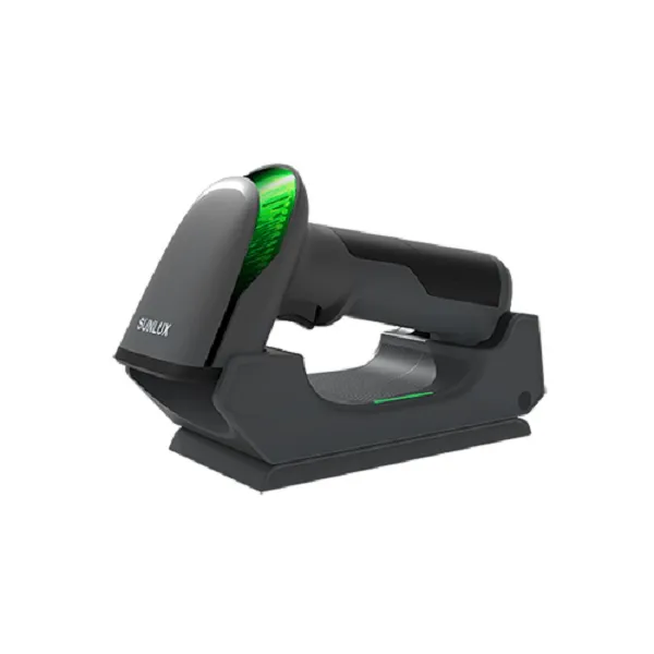 SUNLUX XL-9620C 2D Wireless Barcode Scanner with Charging Base