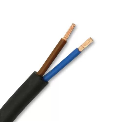 6mm² Dual Core DC Solar PV Cable Pure Copper Wire (Red+Blue 2-Core) 1 Meter