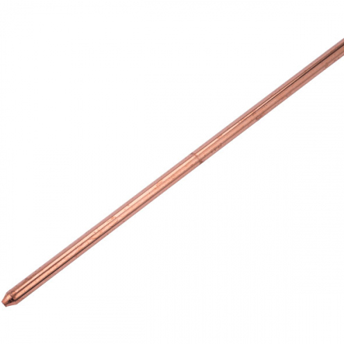 Solid Copper Earthing Rod 10 feet - 4.5 KG