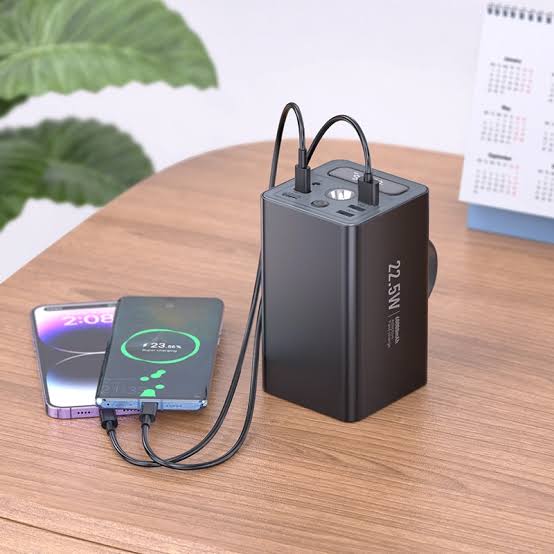 Hoco J138 Distant 60000mAh 22.5W+PD20W DC12V Multi-function Power Bank