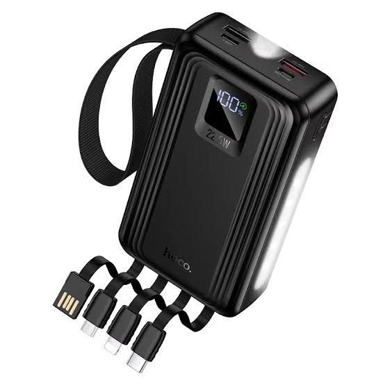 Hoco J173 Jingyao 22.5W+PD20W Power Bank with Four Cables - 20000mAh