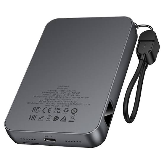 Hoco Q47 10000mAh Power Bank with Game Console