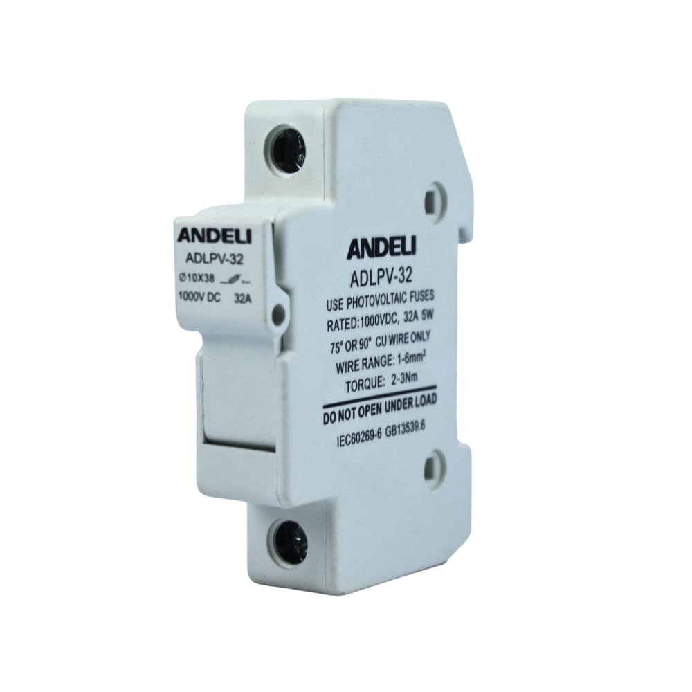 ANDELI ADLPV-32 Photovoltaic Fuse Holder (1000V DC, 32A)