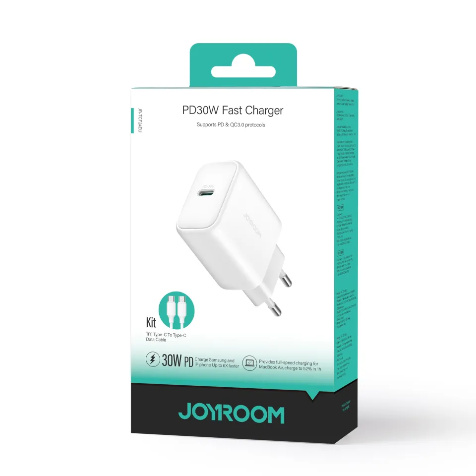 Joyroom JR‑TCF24 30 W USB‑C PD Fast Charger