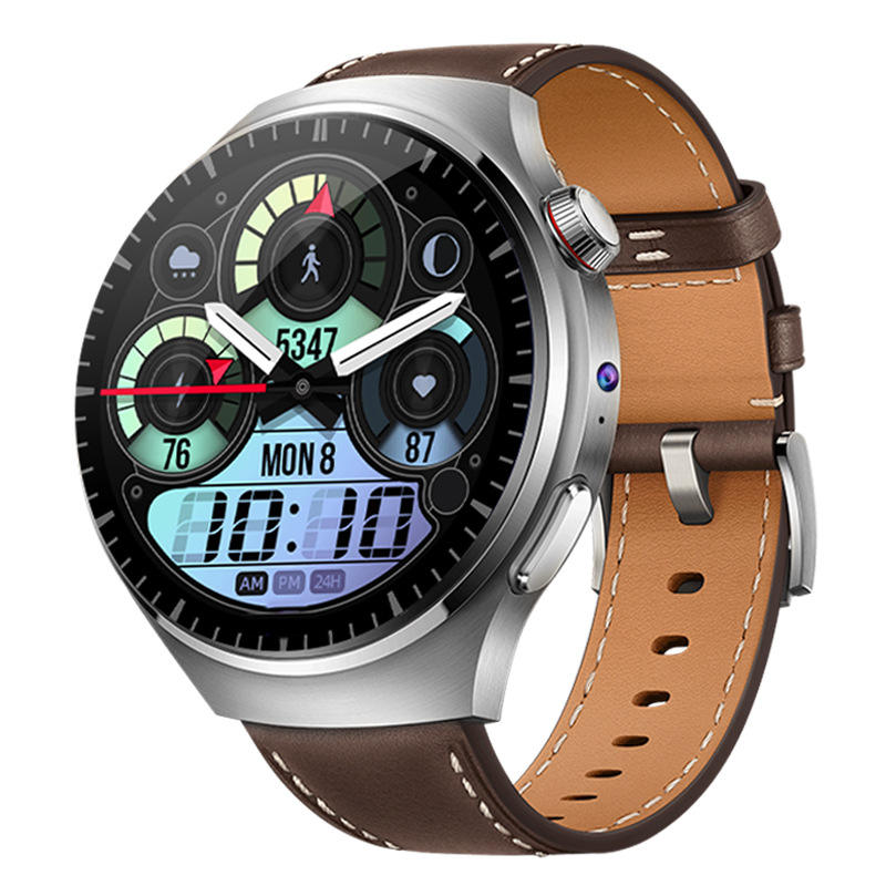 B14 Smart Watch 5G SIM Card All-Network for Play Store App Download Dual Camera Video Call Photography AMOLED Silicone