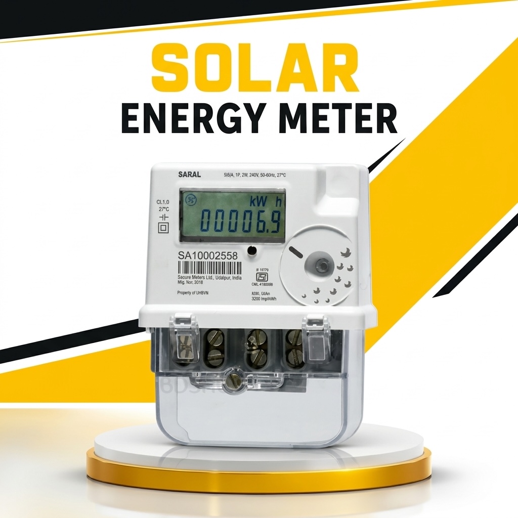Secure Saral Single Phase Net Meter - Bidirectional Energy Meter
