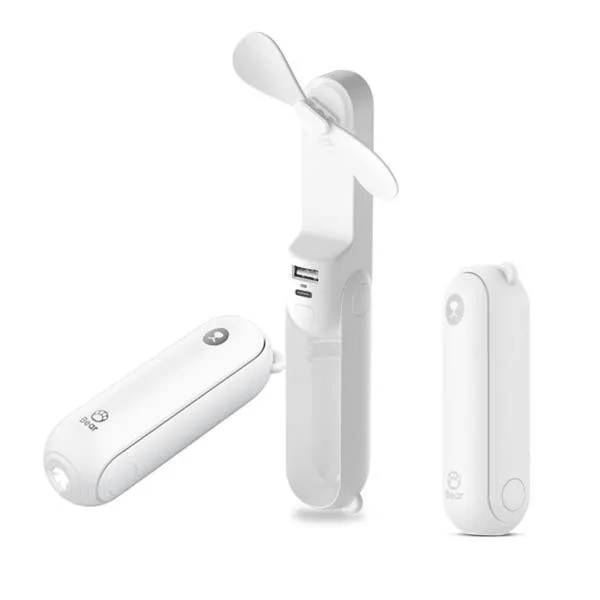 JISULIFE F8 Handheld Mini Fan 2000mAh