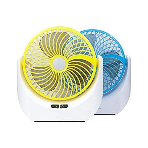 JY Super lithium rechargeable mini table fan with LED light JY-1880