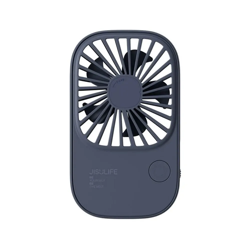 JISULIFE FA49 2000mAh USB Rechargeable Powerful Handheld Fan-Blue