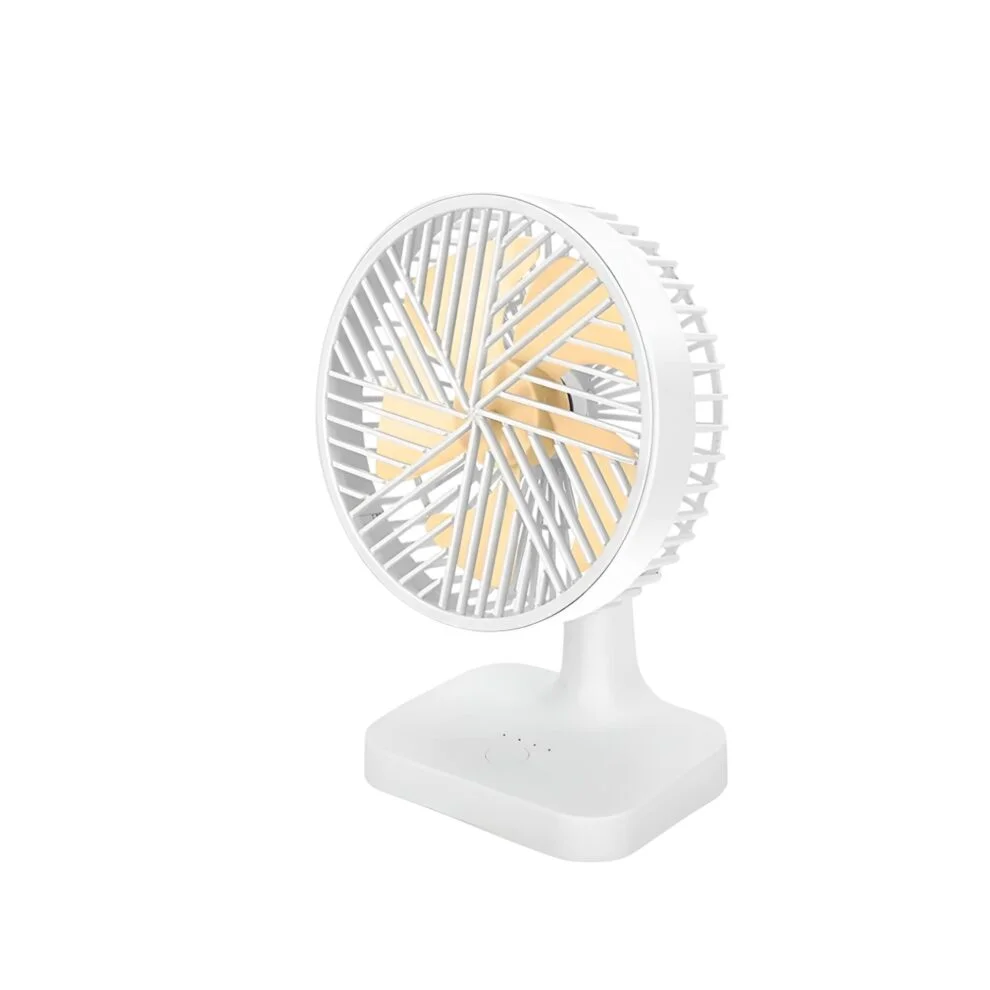 Indiana IRF-F2C Rechargeable Mini Table Fan-Yellow