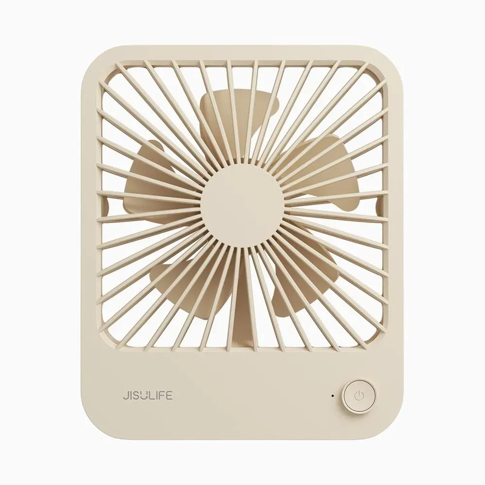 JISULIFE FA26 Rechargeable Ultra Thin Desktop Fan-Life1 4500mAh