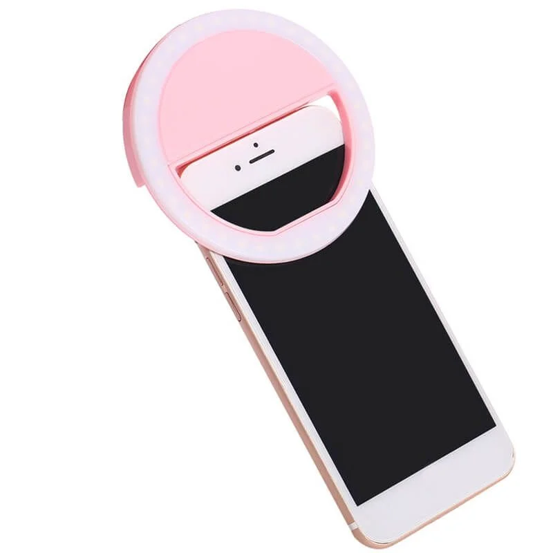 Selfie ring light Customized Logo Rechargeable LED Ring Light for Cell Phone