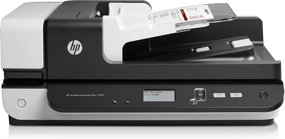 HP SCANJET ENTERPRISE FLOW 7500 FLATBED scanner