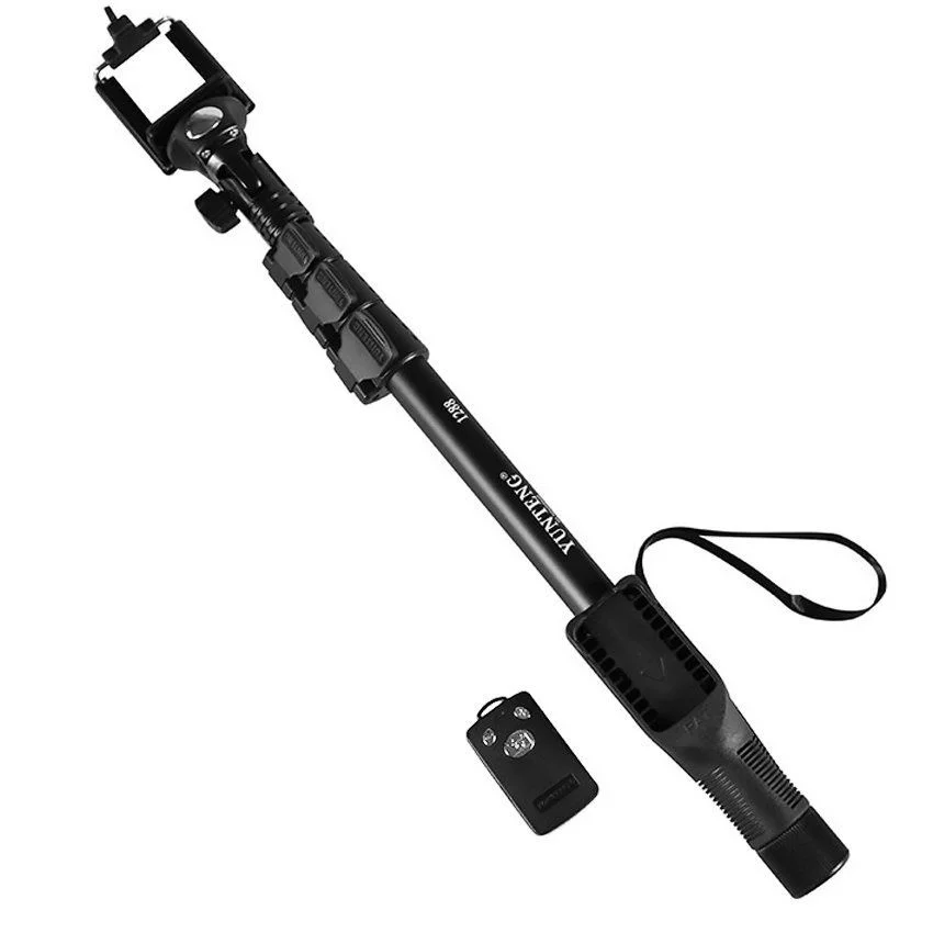 YT-1288 Extendable Selfie Stick Handheld Monopod Tripod With Shutter Release