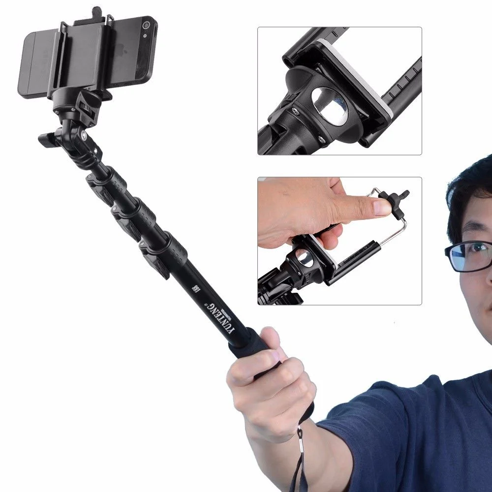 Best Selfie Stick for Camera and Smartphone (Yunteng YT-188 )