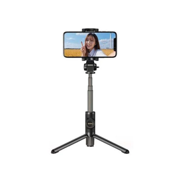 Remax P10 Bluetooth Selfie Stick with Remote Control &amp; Tripod Mode
