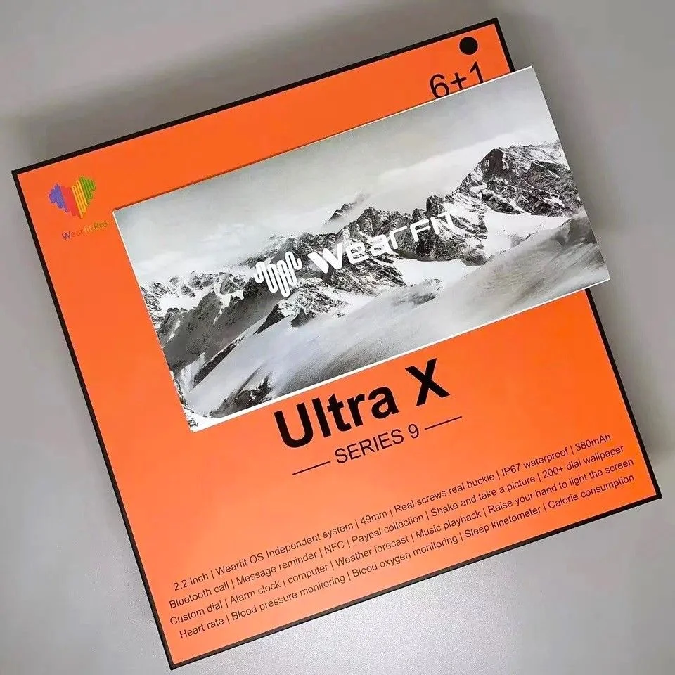 Ultra X Series 9 6 in 1 Smart Watch - Wearfitpro