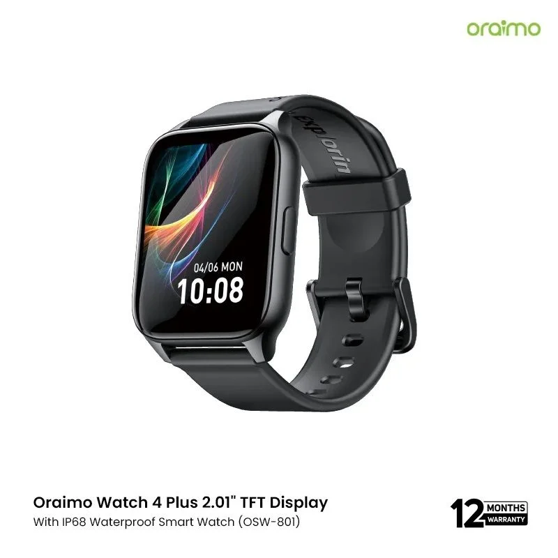 Oraimo Watch 4 Plus Calling Smart Watch (OSW-801)