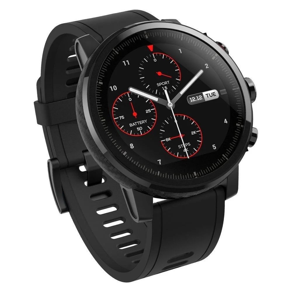 Xiaomi Amazfit Stratos Multisport GPS Smartwatch- (A1619, Black)