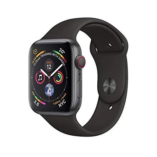 Apple Watch Series 4 ( Space Gray, 44mm, GPS, watchOS 5- MU6D2)