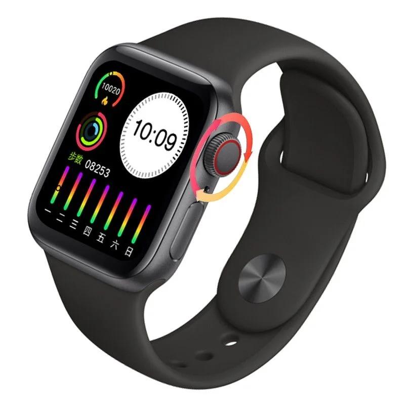 U78 Plus Smartwatch Series 5 With Rotary Button Control