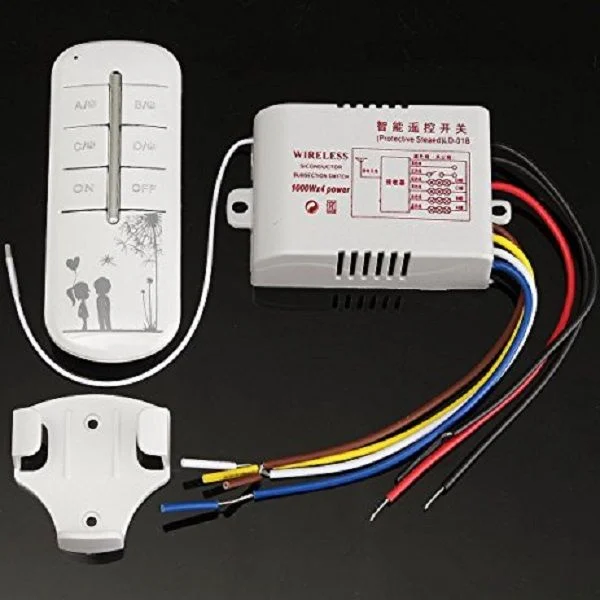 4CH Wireless Smart Light Remote Control Switch