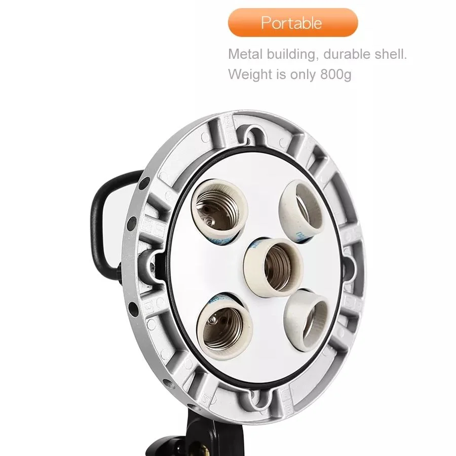 Softbox Continuous Lighting kit (5-in-1 Lamp Holder) for YouTube Videos
