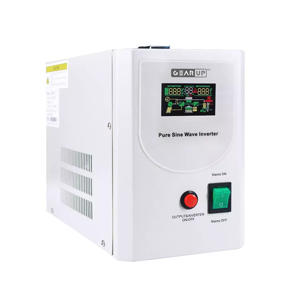 GearUP 800W Pure Sine Wave Inverter &amp; IPS for 12V Lithium Battery