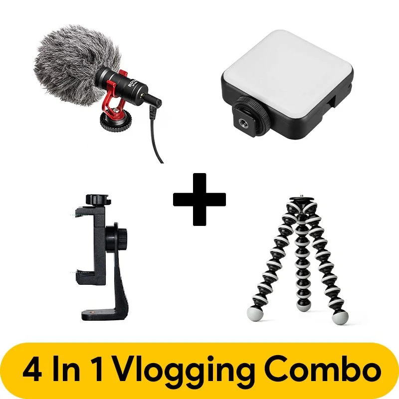 Budget Vlogging Setup - Gorillapod Tripod, MM1, Odio MJ88, Mobile Holder