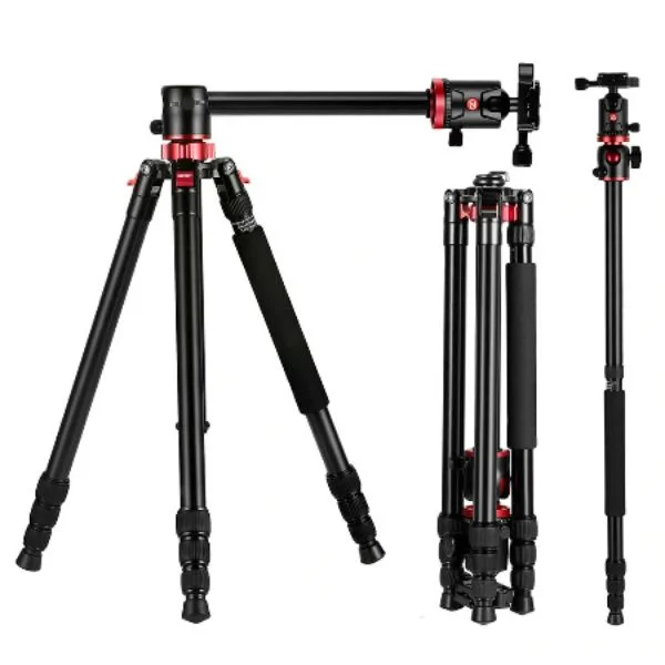 Zomei M8 Professional Camera Tripod and Overhead Gear with 72-inch  Extension Arm Monopod