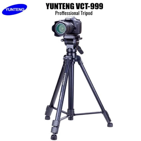 Yunteng  VCT-999 Professional Aluminum Alloy DSLR Camera Tripod (6.75 Feet)