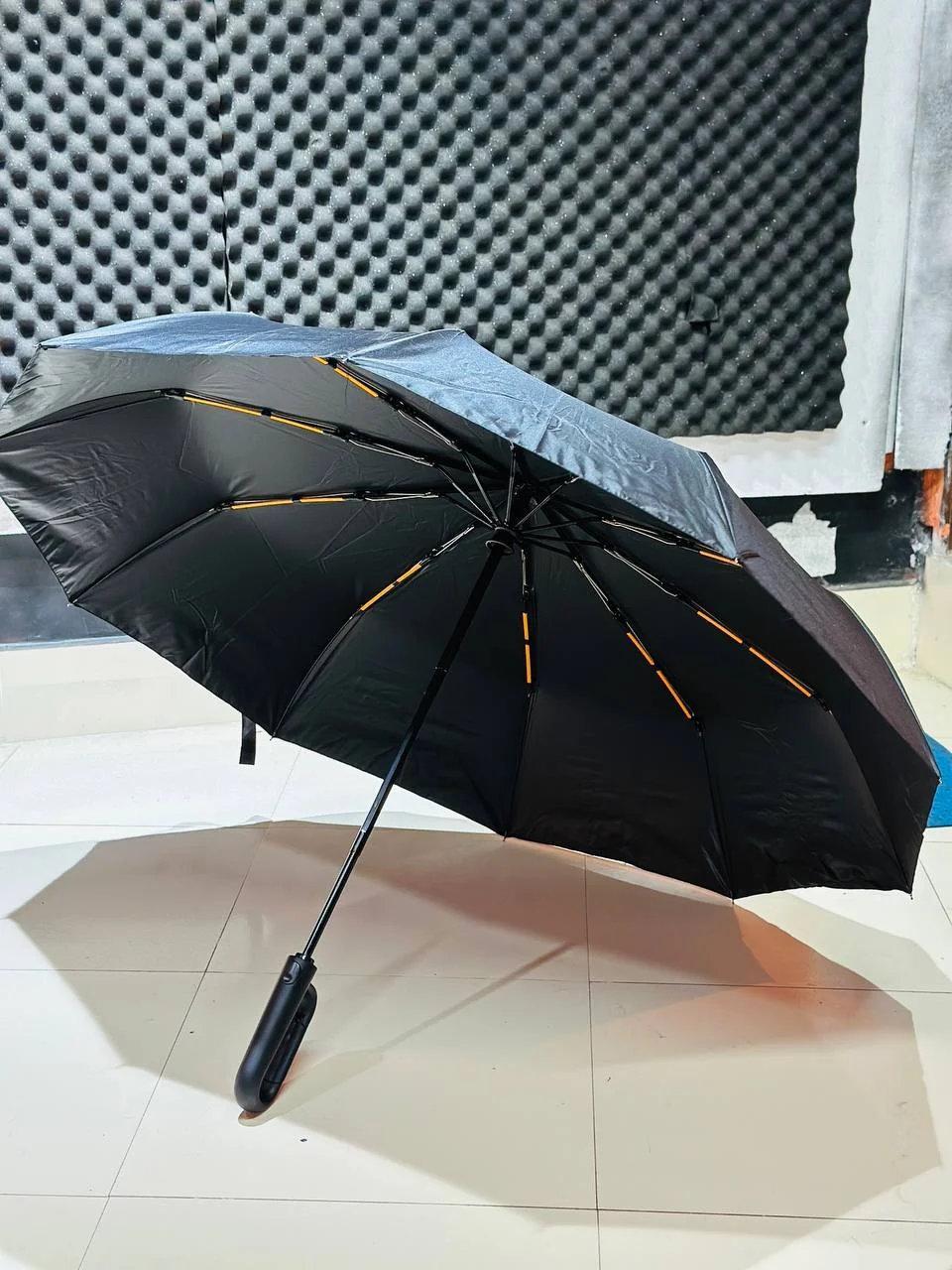 Automatic Folding Umbrella With Hanger Handle (10-Ribs)