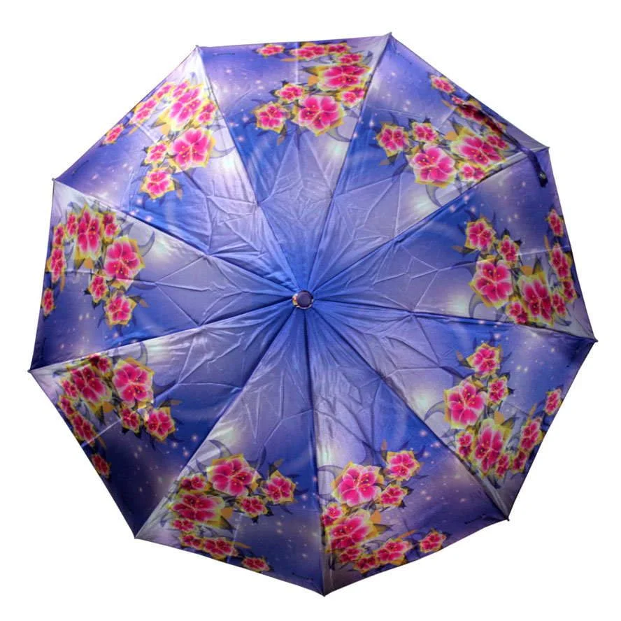 Atlas Imported Flower Print Umbrella