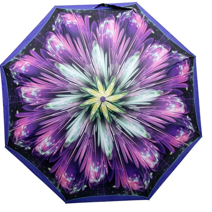 Mikko Blue Printed Umbrella