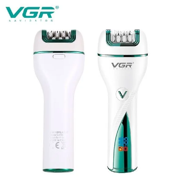 VGR V-728 Professional 3 In1 New Epilator For Hair Removal