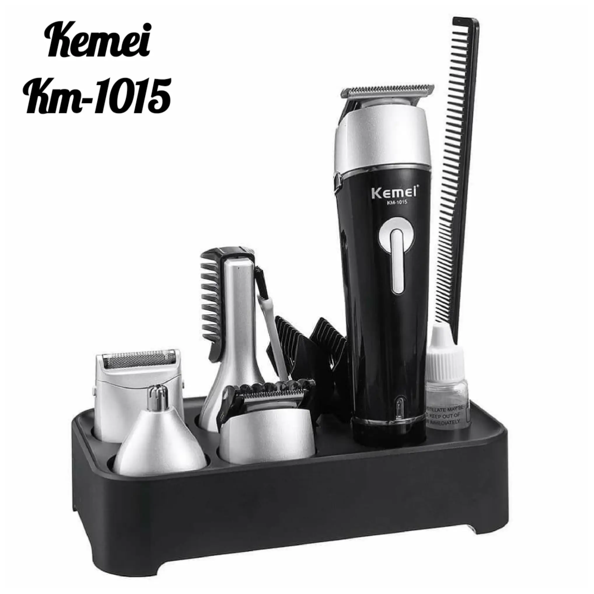 Kemei KM-1015 Grooming Kit 10 in 1 Hair Trimmer