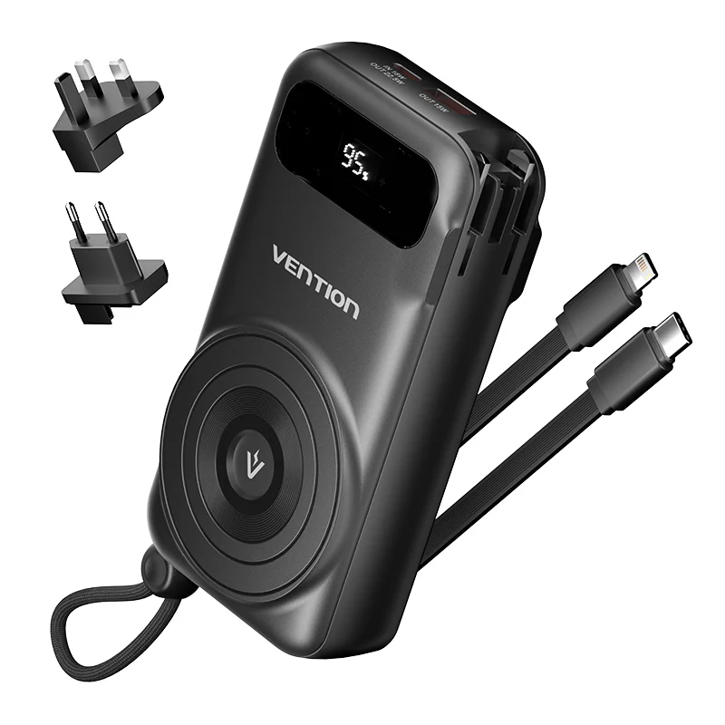 Vention FHXB0 10000mAh 22.5W PD &amp;amp; QC Travel Power Bank