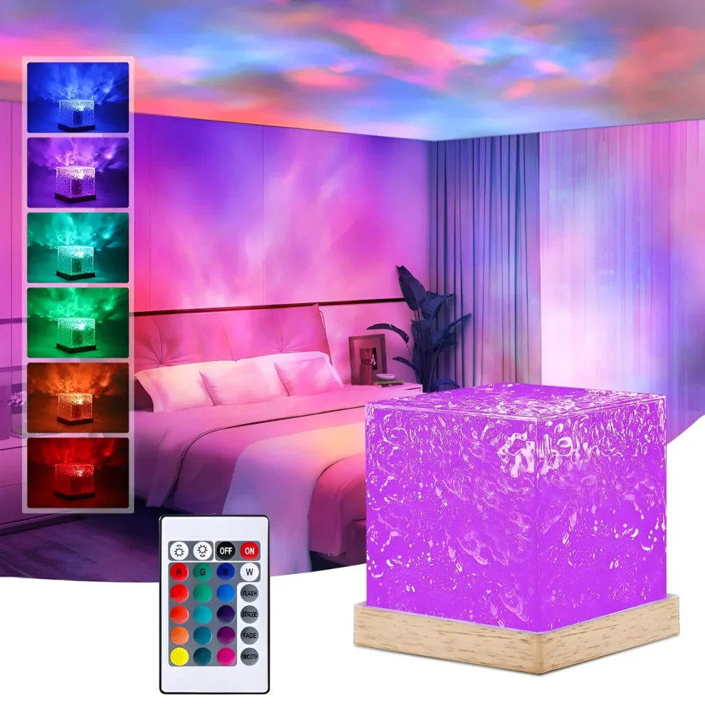 16 in 1 USB Dynamic Water Pattern Light