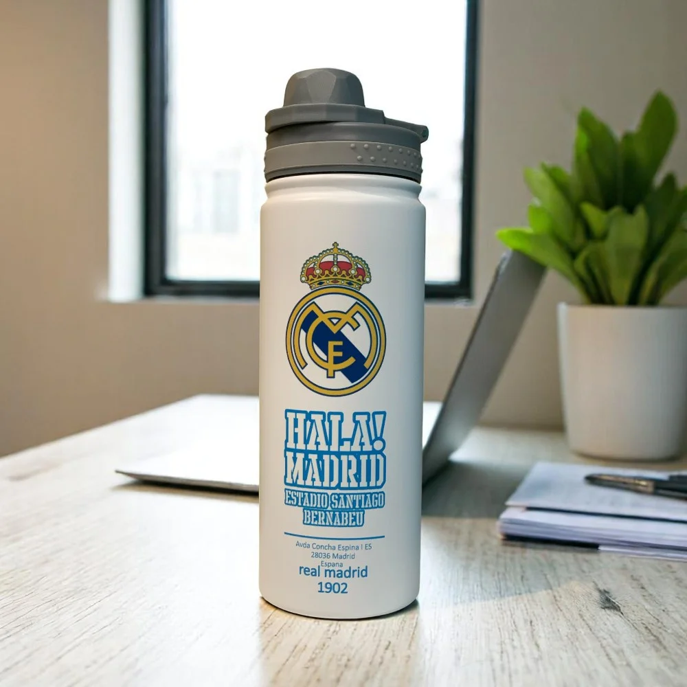 GearUP VF10 Sports Edition Water Bottle -Real Madrid-Hala Madrid (530ML)