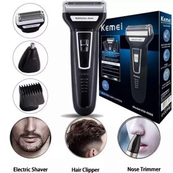 Kemei KM-6330 3 in 1 Electric Hair Clipper