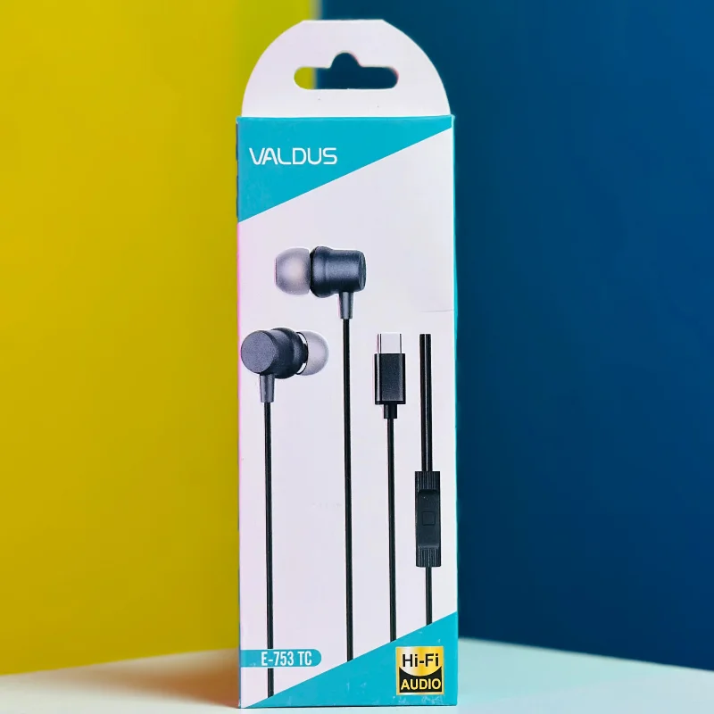 Valdus E753 TC Type C Earphone-