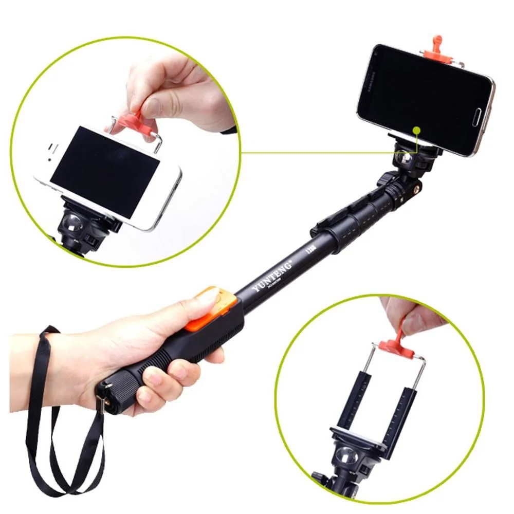 Smartphones and Action Camera Selfiestick (Yunteng-1288)